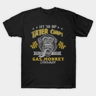 Gas Monkey Garage Let 'Er Rip Tater Chip Racer T-Shirt